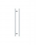 Fulton & Bray 316mm T Bar Cabinet Handle 256mm Centres Polished Chrome 2.54