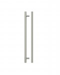 Fulton & Bray 348mm T Bar Cabinet Handle 288mm Centres Brushed Nickel 2.83