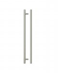 Fulton & Bray 380mm T Bar Cabinet Handle 320mm Centres Brushed Nickel 3.38