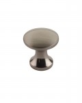 Round Cabinet Door Knob 24mm Brushed Nickel TDFK24-BN 1.10