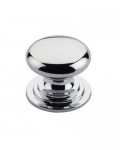 Round Cabinet Door Knob 37mm Polished Chrome TDFK37-CP 3.17