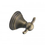 Towel Robe Hook Bathroom Accessory Marcus Cambridge Matt Antique Bronze 7.51