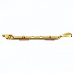 Victorian Casement Stay 300mm Polished Brass M44B 19.26