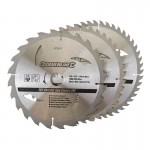 TCT Circular Saw Blades Silverline 235mm Pack of 3 48.00