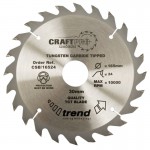 Trend Circular Saw Blade CSB/18430A CraftPro TCT 184mm 30T 30mm 26.35