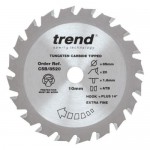 Trend Circular Saw Blade CSB/8520 CraftPro 85mm x 20T x 10mm 11.61