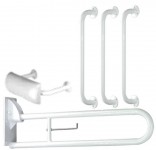 Doc M Low Level Grab Rail Set (3) White 114.85