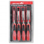 Dekton Wood Chisel Set 4 Piece DT40125 21.10