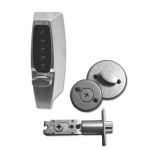 Digital Door Lock Kaba 7104 Satin Chrome 151.66