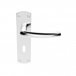 Serozzetta Door Handles SZC021CP Dos Lever Lock Polished Chrome 17.28