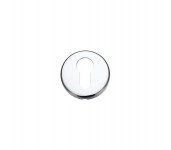 Zoo ZCZ001CP Euro Profile Escutcheon Polished Chrome 3.10