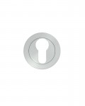 Euro Profile Escutcheon Stanza ZPA001-SC Satin Chrome 3.66