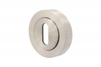 Escutcheon Standard Lever Key Vision Designer Satin Nickel 5351 5.25