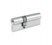 Vier Euro Double Cylinder 100mm Offset 45mm/55mm 5 pin Satin Chrome 16.50