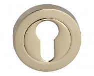 Fortessa Euro Profile Escutcheons PVD Brass Per Pair 9.14