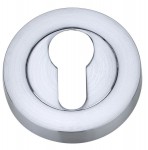 Fortessa Euro Profile Escutcheons Satin Chrome Per Pair 7.45