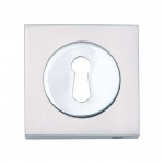 Fortessa Euro Profile Escutcheons Square Rose SCP/PCP Per Pair 9.10