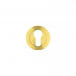 Euro Profile Escutcheon Rosso Tecnica RT001PVDSB Satin Brass 6.65