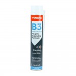 Expanding Foam Hand Held Timco B3 PU Fill & Fix General Purpose 750ml 6.44