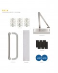 FD30 Fire Door Pack Commercial Non-Locking Corridor Zoo Hardware FDP-C2 87.10