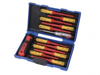 Faithfull Interchangeable VDE Screwdriver Set 13 Piece 35.35