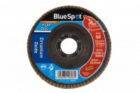 Zirconium Flap Disc 115mm 60 Grit BlueSpot 19693 2.02