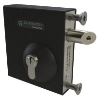 Gatemaster Select Pro Metal Gate Bolt on Long Throw Keylatch SBKLLT1601 for 10mm - 30mm Frames 91.12