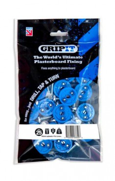 GripIt 25mm Plasterboard Fixing (Blue)