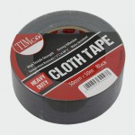 Heavy Duty Cloth Tape 50M x 50mm Black 8.80