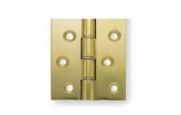 76mm Butt Hinge HDPBW21 Polished Brass per single 3.83