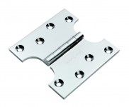 Eurospec Parliament Hinge 100mm x 50mm x 100mm HIN3424SC Satin Chrome per single 11.07