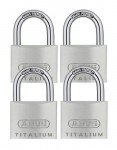 ABUS 64ti/40 Titalium Padlock 40mm Quadpack 38.51