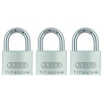 ABUS 64ti/40 Titalium Padlock 40mm Triple Pack 29.27