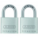 ABUS 64ti/30 Titalium Padlock 30mm Twin Pack 14.66