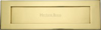 Letter Plate Marcus V850 411mm x 125mm Polished Brass 110.36