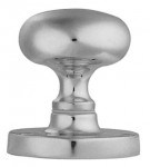 Carlisle Brass Mushroom Mortice Knobs M35SCP Satin Chrome 41.81