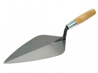 Marshalltown Brick Trowel Wide London Pattern Wooden Handle 34 10.1/2\" 70.71