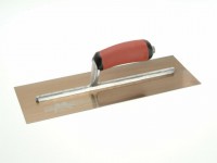 Marshalltown Plastering Trowel Gold Durasoft Handle MXS73GSD 14\" x 4.3/4\" 93.24