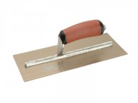 Marshalltown Plastering Trowel Pre Worn Gold Stainless Steel Durasoft Handle MPB1GSD 11\" x 4.1/2\" 88.69