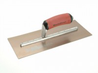 Marshalltown Plastering Trowel Pre Worn Gold Stainless Steel Durasoft Handle MPB7GSD 12\" x 5\" 87.24