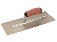 Marshalltown Plastering Trowel Pre Worn Gold Stainless Steel Durasoft Handle MPB13GSD 13\" x 5\" 89.77