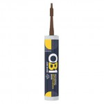 OB1 Multi-Surface Construction Sealant & Adhesive 290ml Brown 9.74