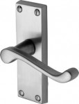 Marcus PR610-SC Malvern Lever Latch Door Handles Satin Chrome 17.31