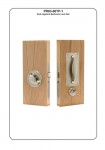 Primera PR-1-66-729B Anti Ligature Auto Nightlatch Bedroom Lockset. 54mm door SSS 403.97