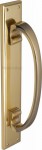 Heritage Brass Pull Handle on Plate V1162-PB 460mm x 76mm Polished Brass 158.90