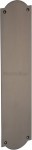 Heritage Brass Shaped Finger Plate 305mm x 77mm S640-MB Matt Bronze 18.68