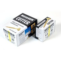 Reisser Cutter Wood Screws 6mm x 110mm Craft Pack Box of 100 28.15