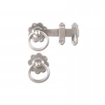 Crompton Ring Gate Latch 1136 150mm Zinc 7.30