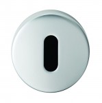 Serozzetta SZC003SC Standard Lock Profile Escutcheon Satin Chrome 2.67