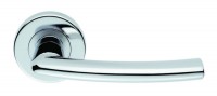 Serozzetta Door Handles SZC020CP Dos Lever on Rose Polished Chrome 17.73